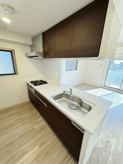 プレサンス四天王寺のキッチン