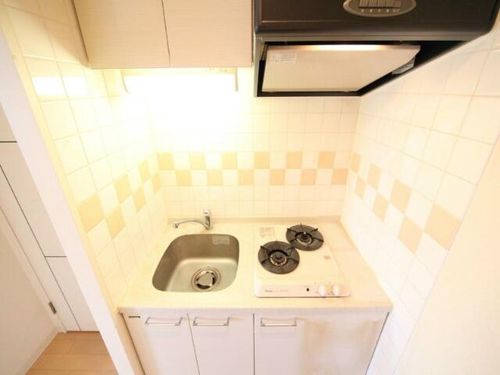 愛知県名古屋市中区平和1丁目(マンション)の賃貸物件のキッチン