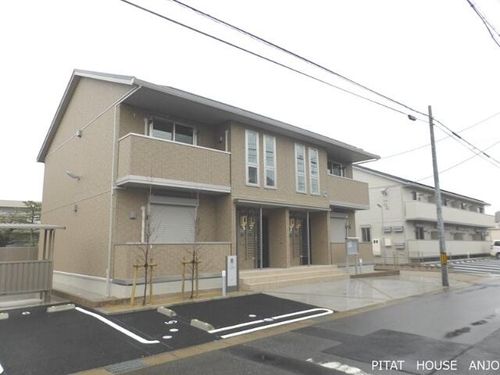 ラフィネ横山 A・B棟A202の外観