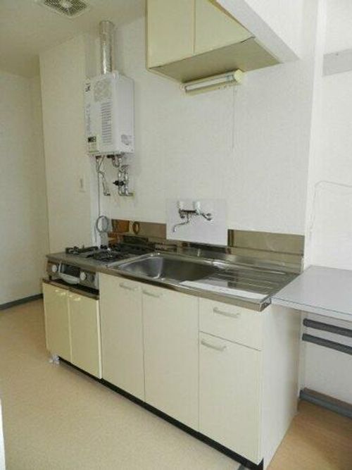 プラザマンション水元312のキッチン