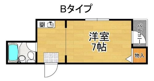 フォンタルトマトの間取り