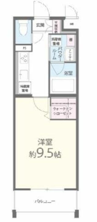 ビジュ ドゥ・メールの間取り
