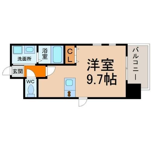 プレサンス新栄デコールの間取り