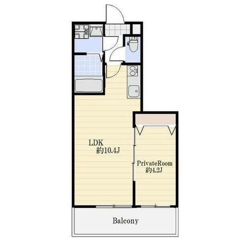 シェリル加古川の間取り