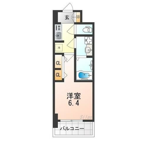 S-RESIDENCE堺altklasの間取り