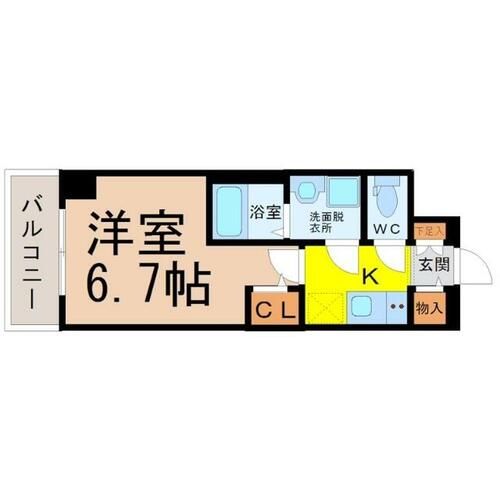 SーRESIDENCE熱田の間取り