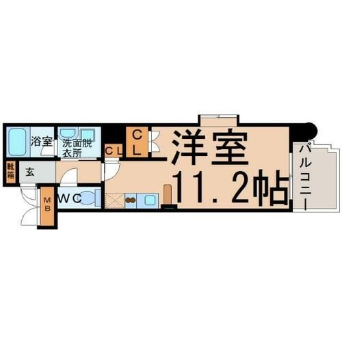 セレス大須の間取り