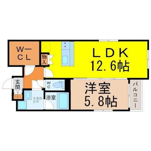 ディオールナゴヤの間取り