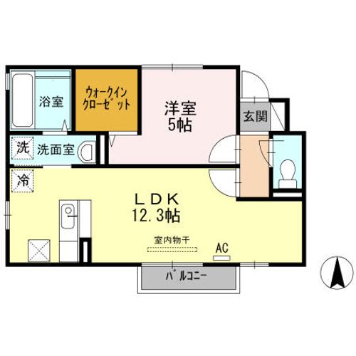 カーサ新門司の間取り
