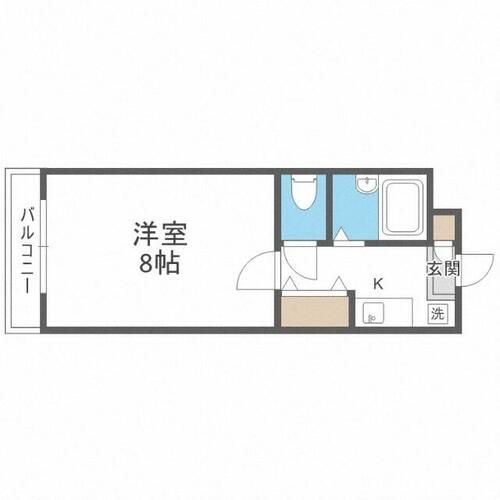 エール博多の間取り