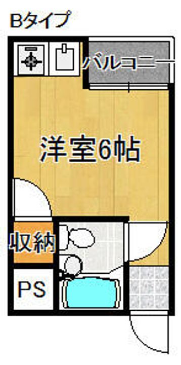 プレアール浜口西の間取り