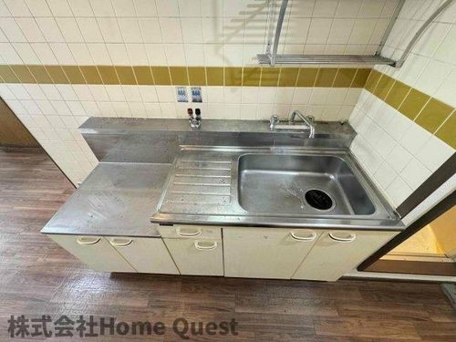 ピースハイツ長堂A棟のキッチン