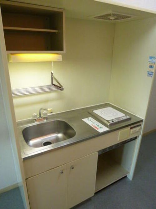 コーポクボタ306のキッチン