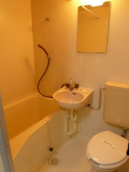 コーポクボタ306の風呂