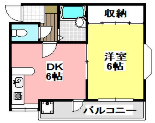 ルミエール大池102の間取り
