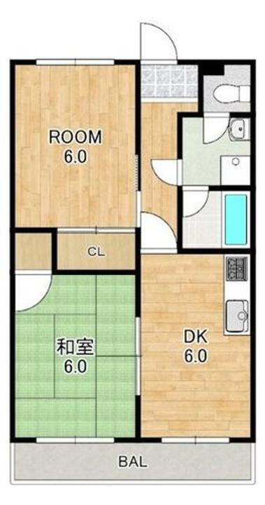 M’sマンションの間取り