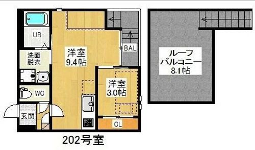 Grandtic sunmaison池下の間取り