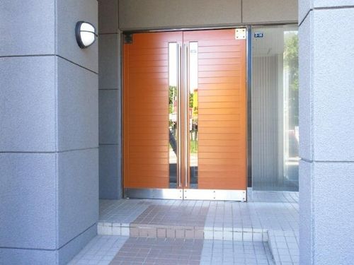 アーバンハイツ月寒東の玄関