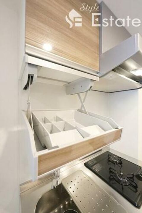 愛知県名古屋市中区伊勢山2丁目(マンション)の賃貸物件のキッチン