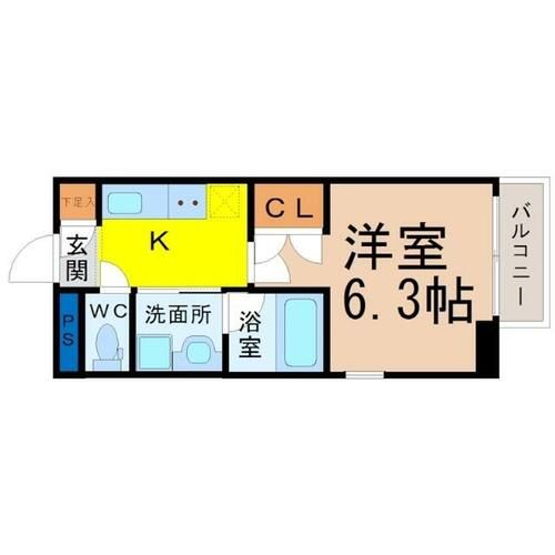 シティライフ今池の間取り