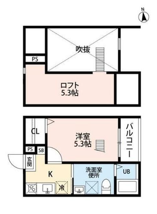 L’endroit apaisant あじよし(ランドロワアペザンあじの間取り