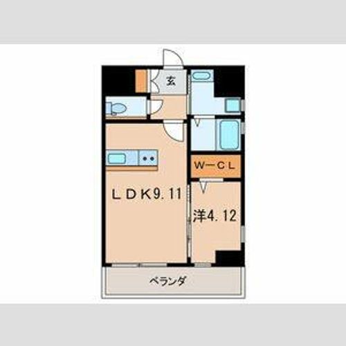 THE HILLS KOKURAの間取り