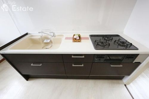 愛知県名古屋市天白区植田東3丁目(マンション)の賃貸物件のキッチン