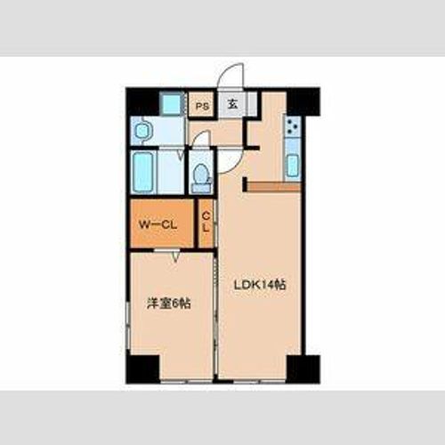 La Feliz魚町の間取り
