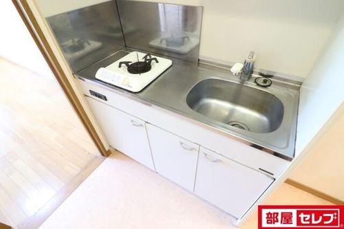 マンションリバーサイド206のキッチン