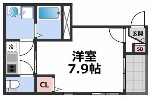 コンフォートハウスMioの間取り