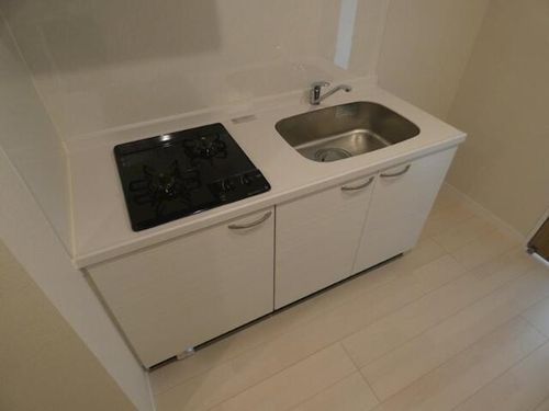 福岡県北九州市小倉北区木町3丁目(マンション)の賃貸物件のキッチン