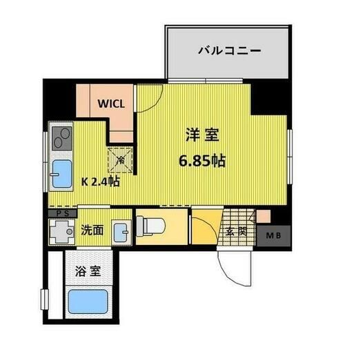 Casa Avenue Ikeshitaの間取り