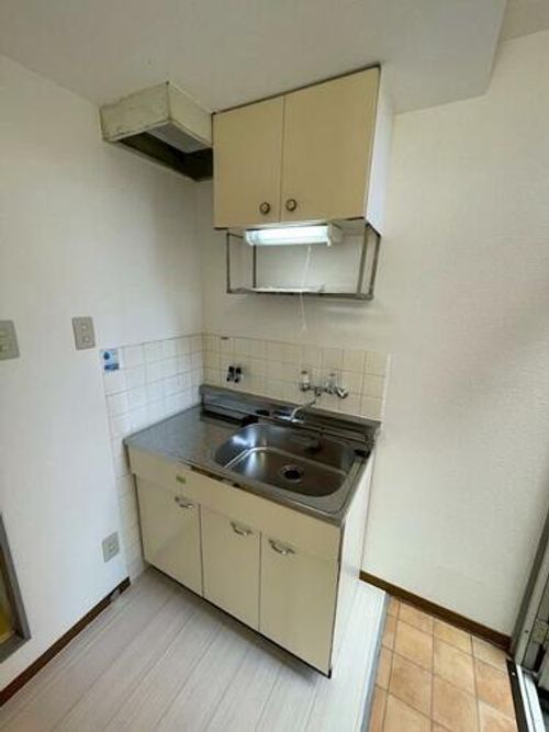 福岡県北九州市小倉北区皿山町(アパート)の賃貸物件のキッチン