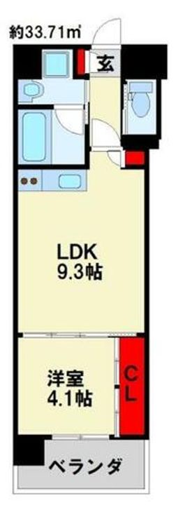 ウィングス西本町の間取り