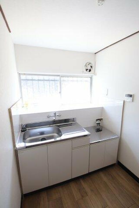 大阪府堺市東区日置荘田中町(一戸建)の賃貸物件のキッチン