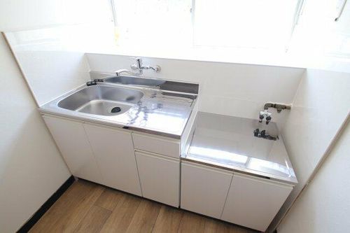 大阪府堺市東区日置荘田中町(一戸建)の賃貸物件のキッチン