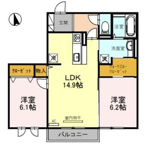 プランドールの間取り
