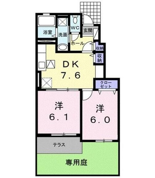 エスポワールの間取り