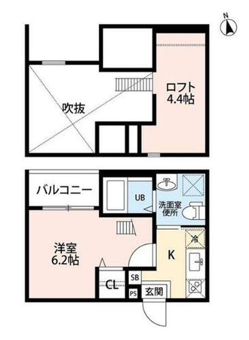 アロウ中小田井(アロウナカオタイ)の間取り