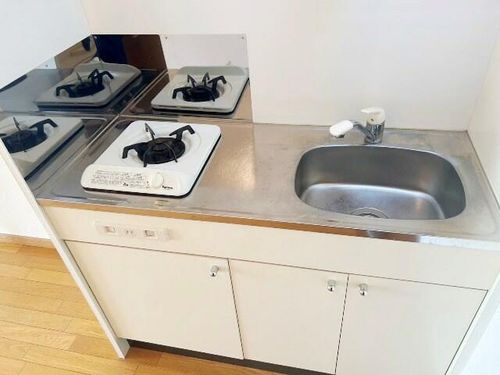 兵庫県尼崎市東園田町2丁目(マンション)の賃貸物件のキッチン