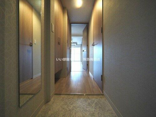 ミラージュパレス都島本通の玄関