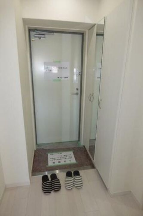 福岡県北九州市小倉北区馬借2丁目(マンション)の賃貸物件の玄関