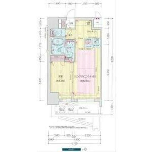 プレサンス新栄アーバンフローの間取り