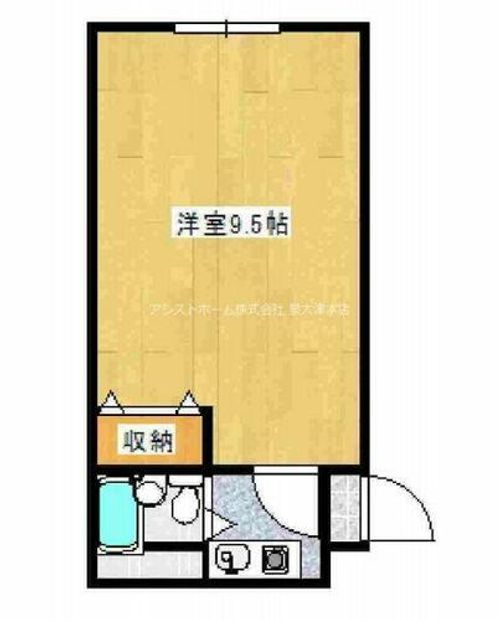 グランシャリオ北豊中301の間取り