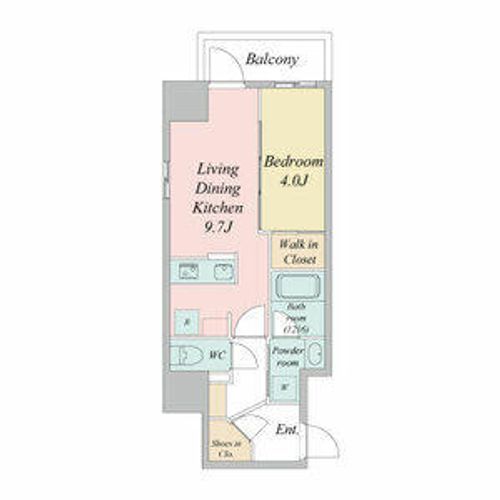 ブランシエスタ金山北の間取り