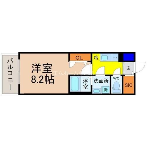 エスリード大曽根プレシャスの間取り