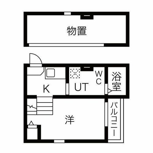ボンヌール枇杷島201の間取り
