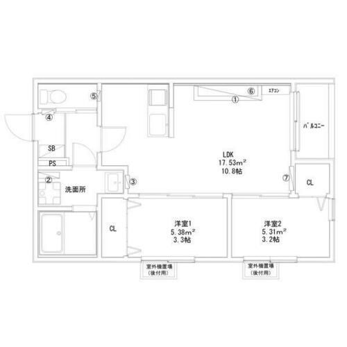 Tidy中村公園(タイディナカムラコウエン)301の間取り