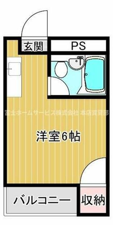 コーポラス我孫子400の間取り