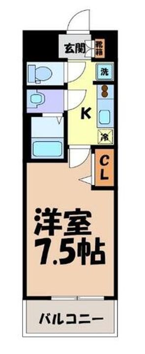 プレサンス上前津オレシアの間取り